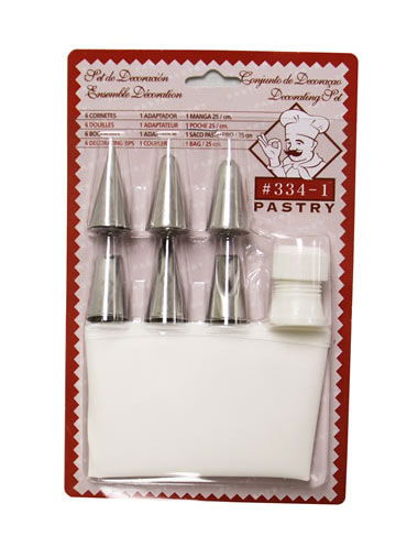 Ensemble de décoration à pâtisserie 8 pièces