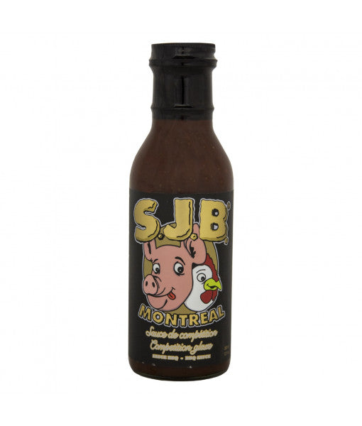Sauce BBQ de compétition 350 ml - S.J.B. Montréal