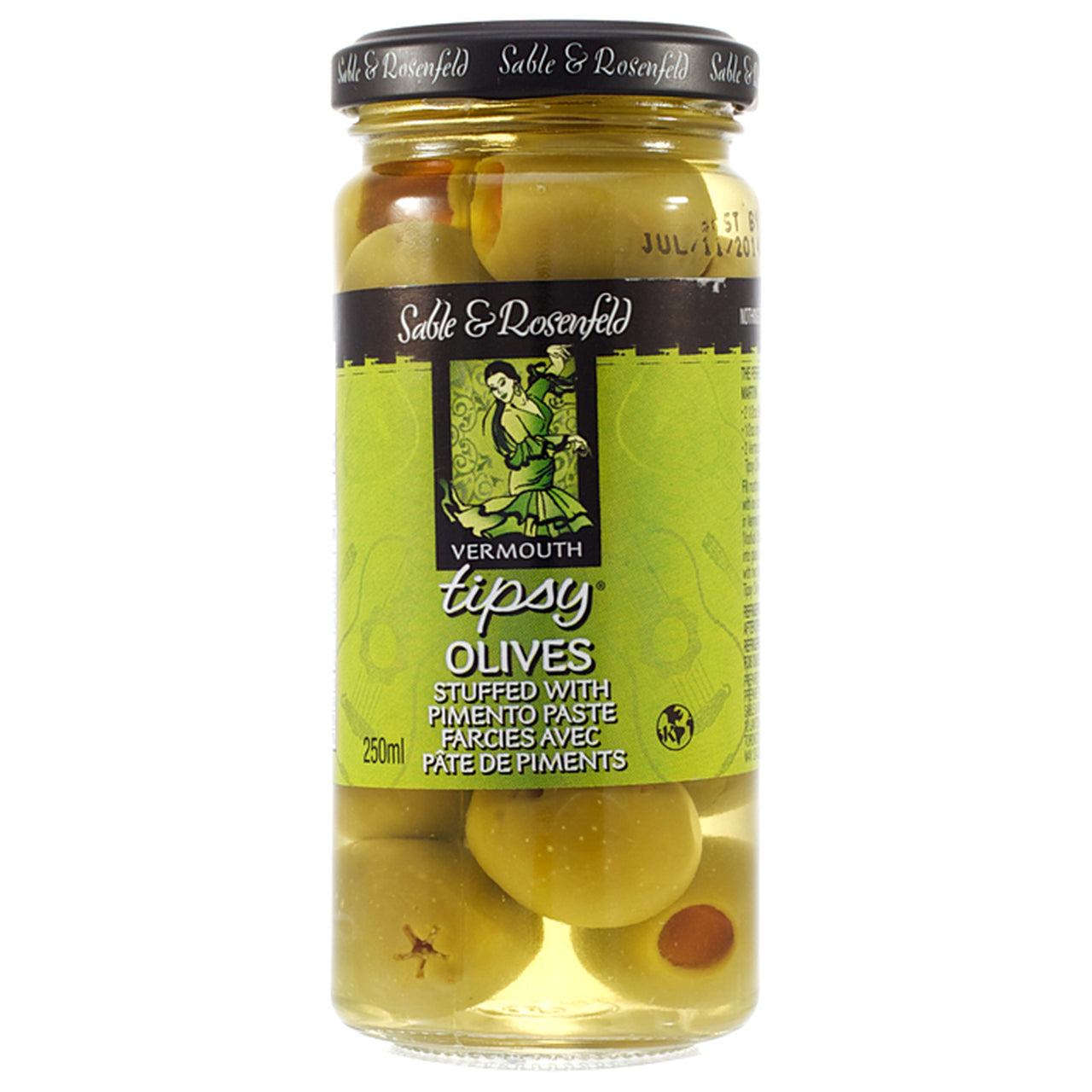 250ml jar of olives