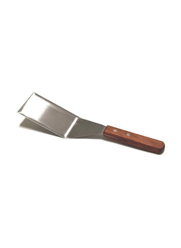 Spatule/grattoir avec manche en bois 4 x 3po