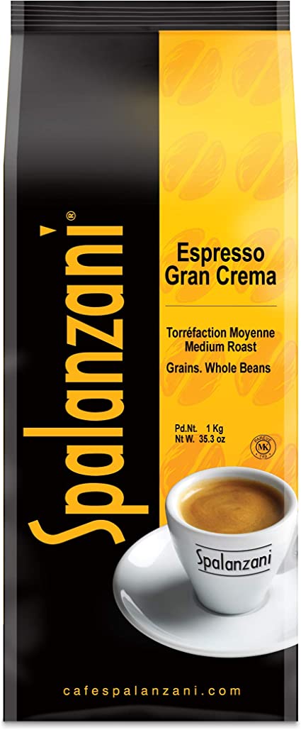 Sac de café Spalanzani espresso gran crema 1kg