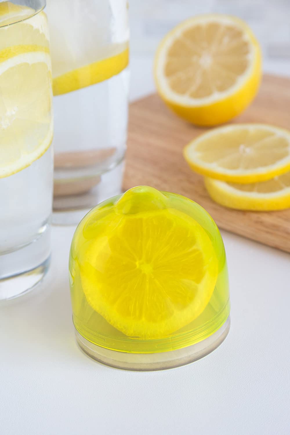 Contenant de conservation pour citron