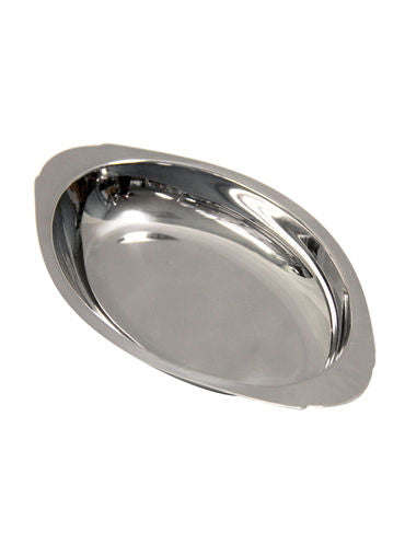 Plat à gratin ovale en inox 15oz