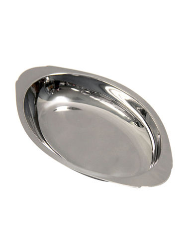 Plat à gratin ovale en inox 20oz