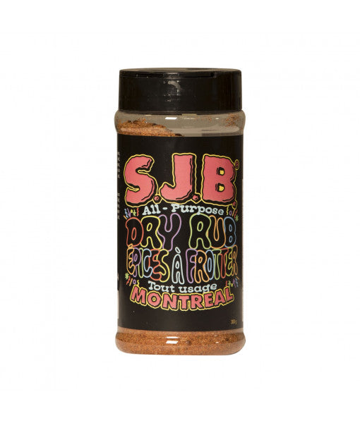 Mélange d’épices BBQ tout usage 350 ml – S.J.B. Montréal