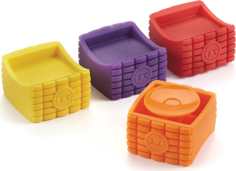 Set of 4 butter cubes for corn