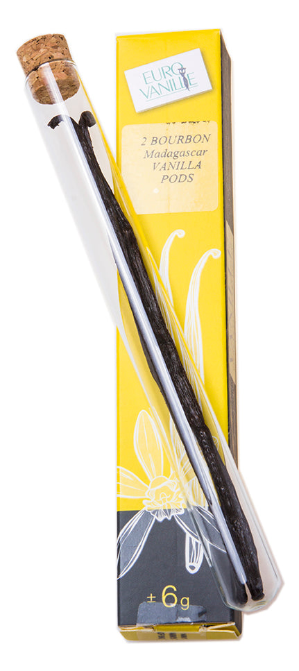 Pack of 2 vanilla pods 6g