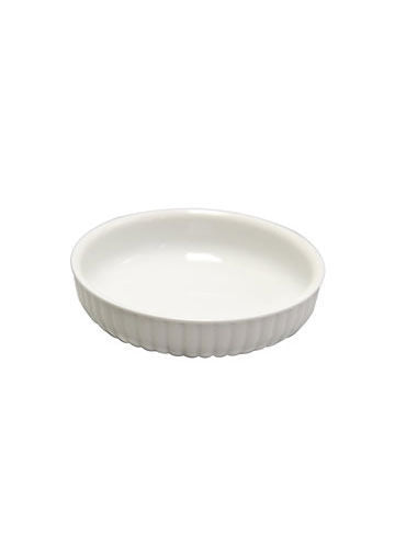 Plat pour crème brulée en céramique 3 oz