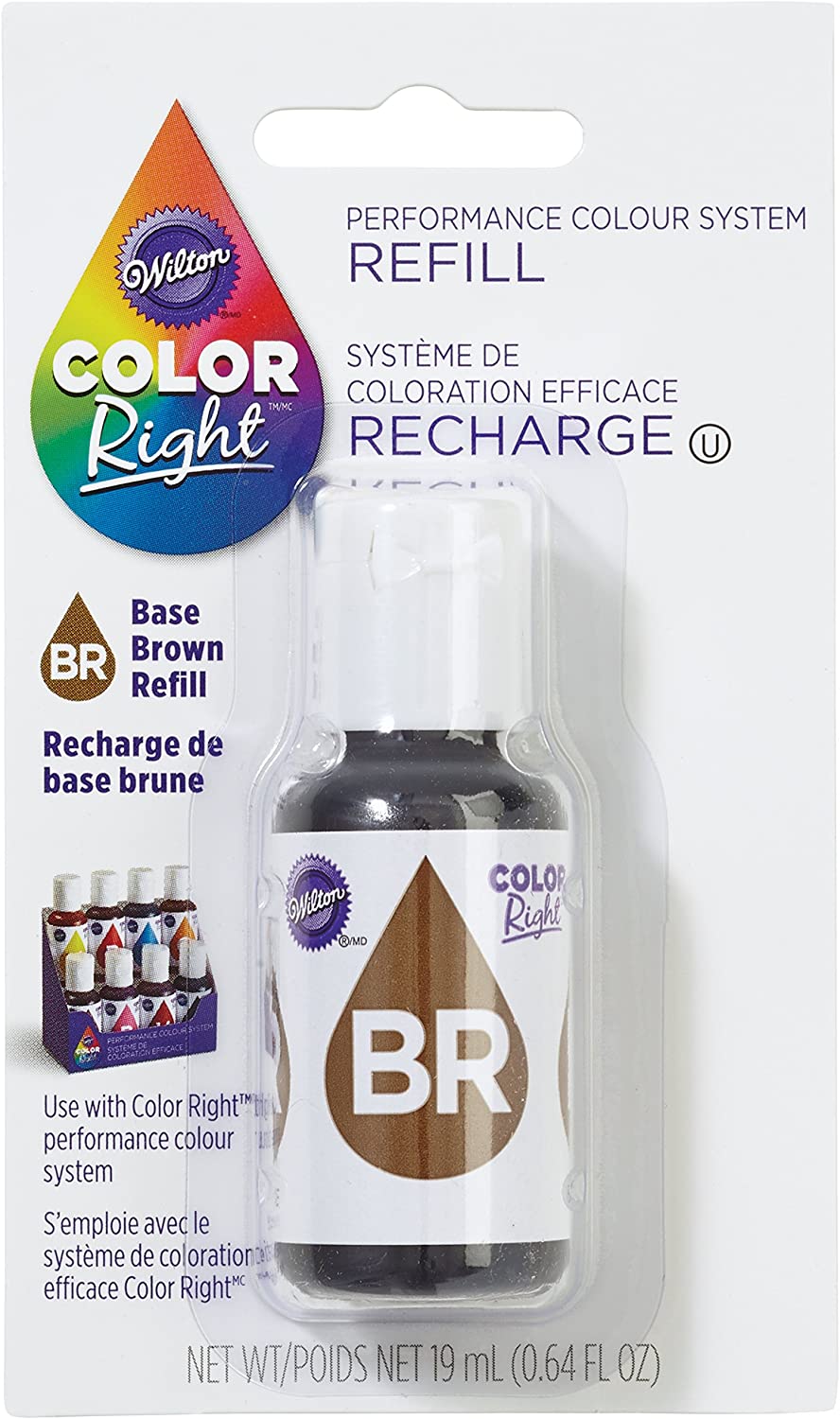 Colorant alimentaire brun 19ml