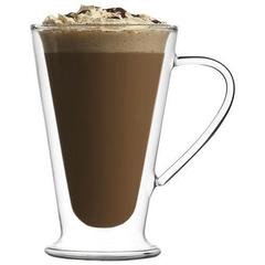 Ensemble de 2 verres café latte double paroi 325ml