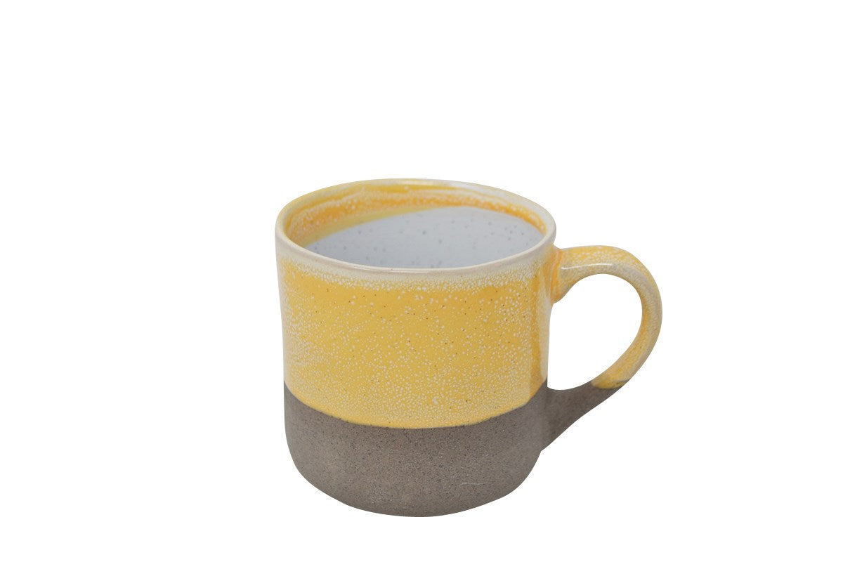 Tasse deux tons Jaune