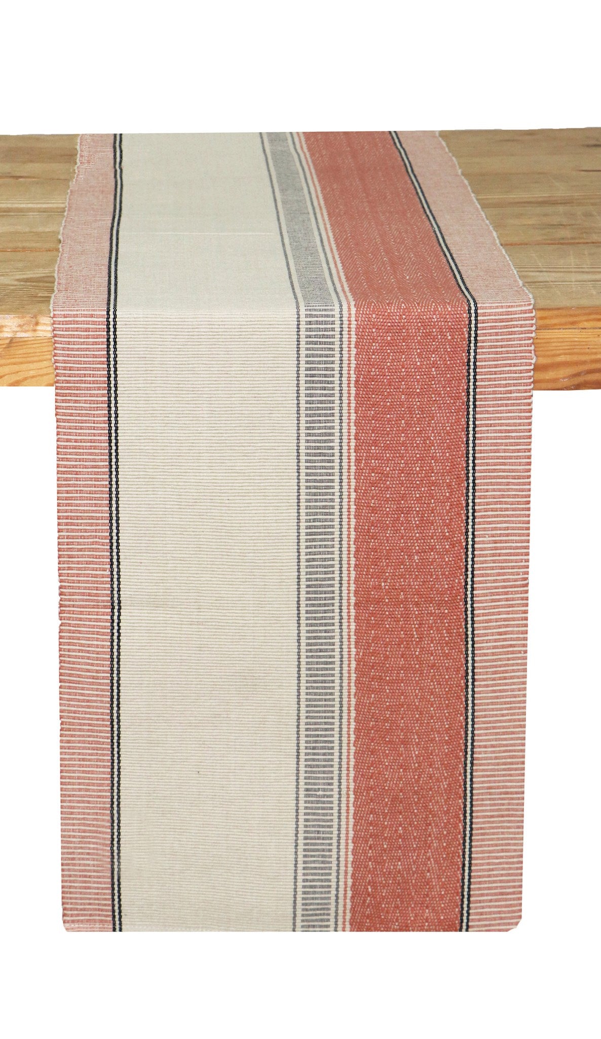 Chemin de table Rose et gris