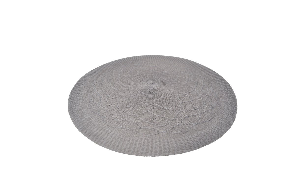 Napperon rond Gris 38cm