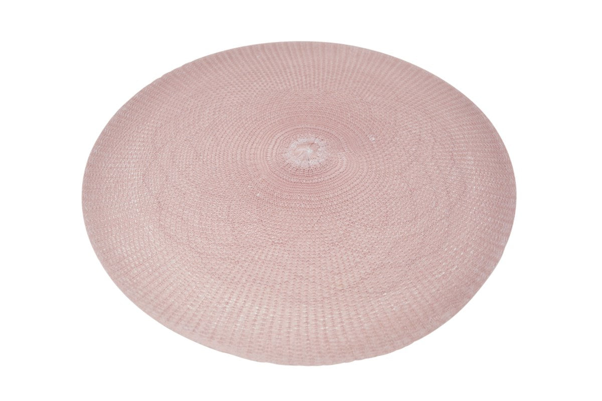 Napperon rond rose 38 cm