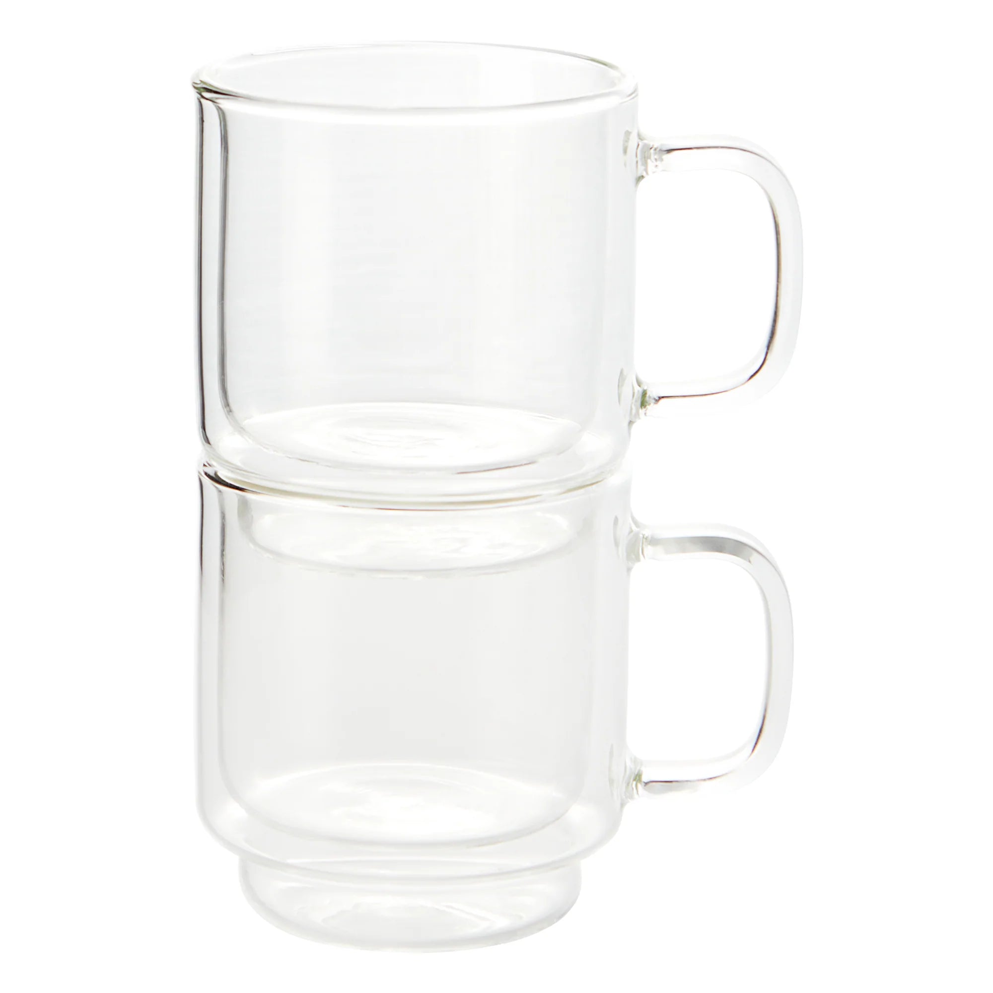 Ensemble de 2 tasses double paroi stack cappuccino 250ml
