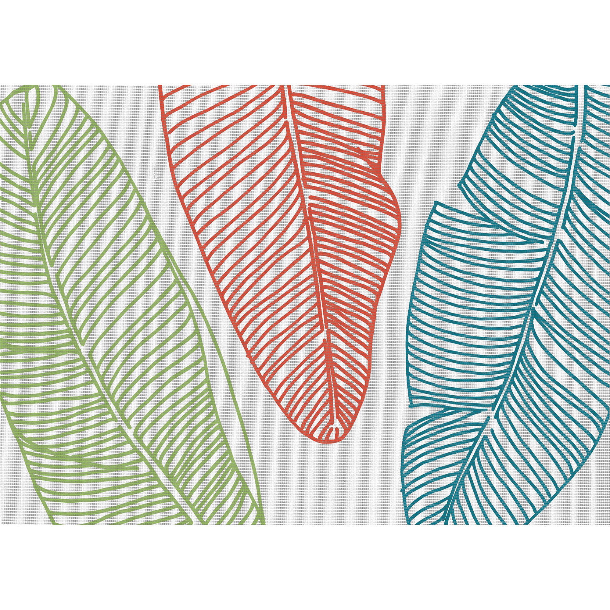 Napperon Feuilles colorées