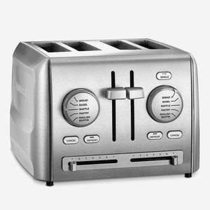 Cuisinart Custom Select 4-Slice Brushed Stainless Steel Toaster