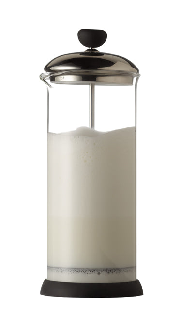 Mousseur à lait manuel en verre – Eugène Allard Cuisine et Tendances