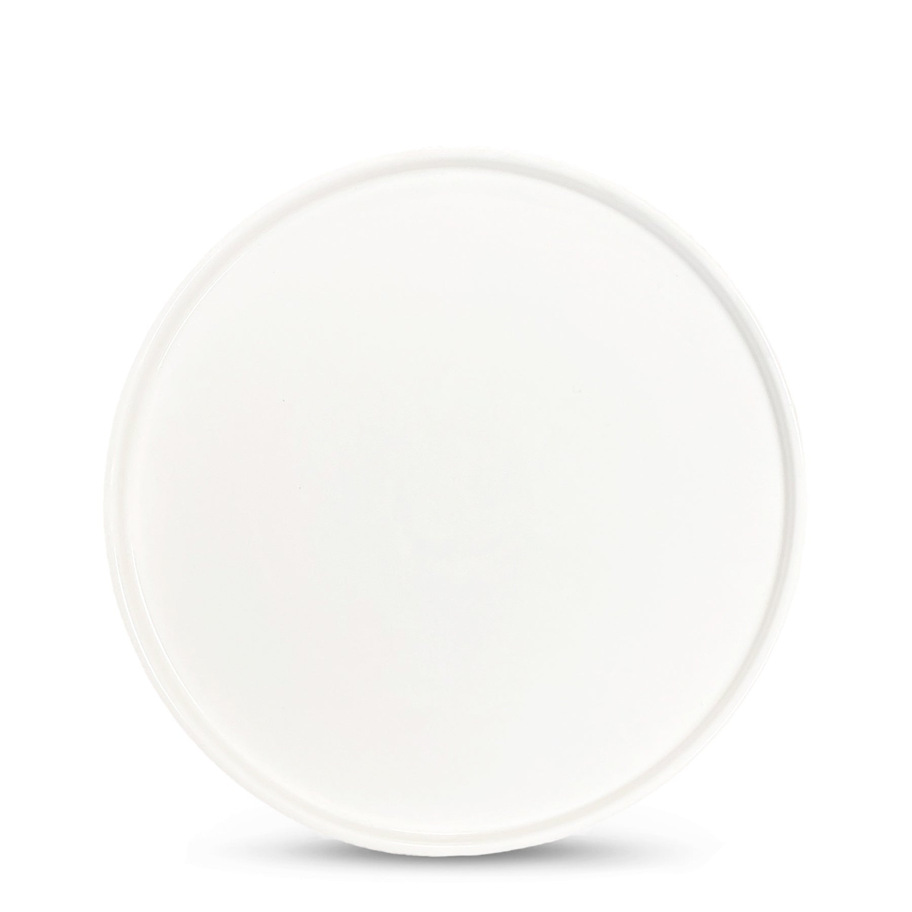 Assiette blanche avec rebord 20cm