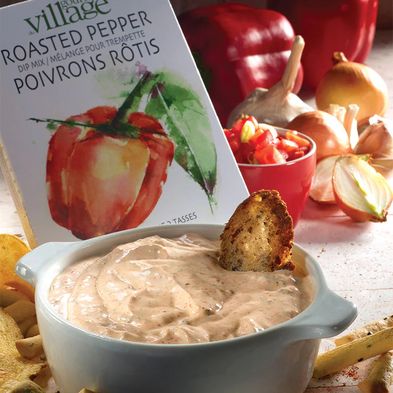 Roasted Pepper Dip Mix - Village Gourmet