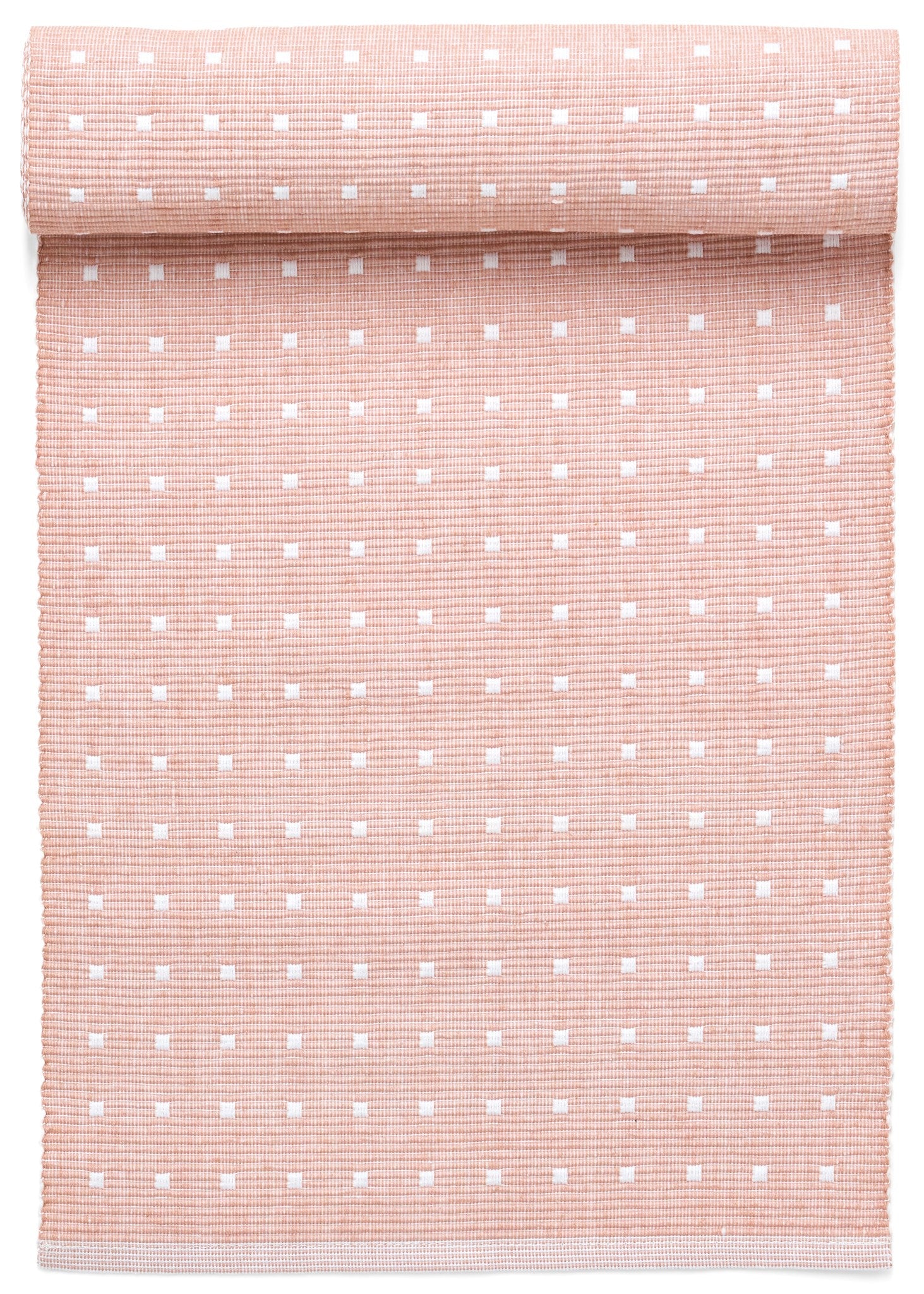 Chemin de table picoté Rose