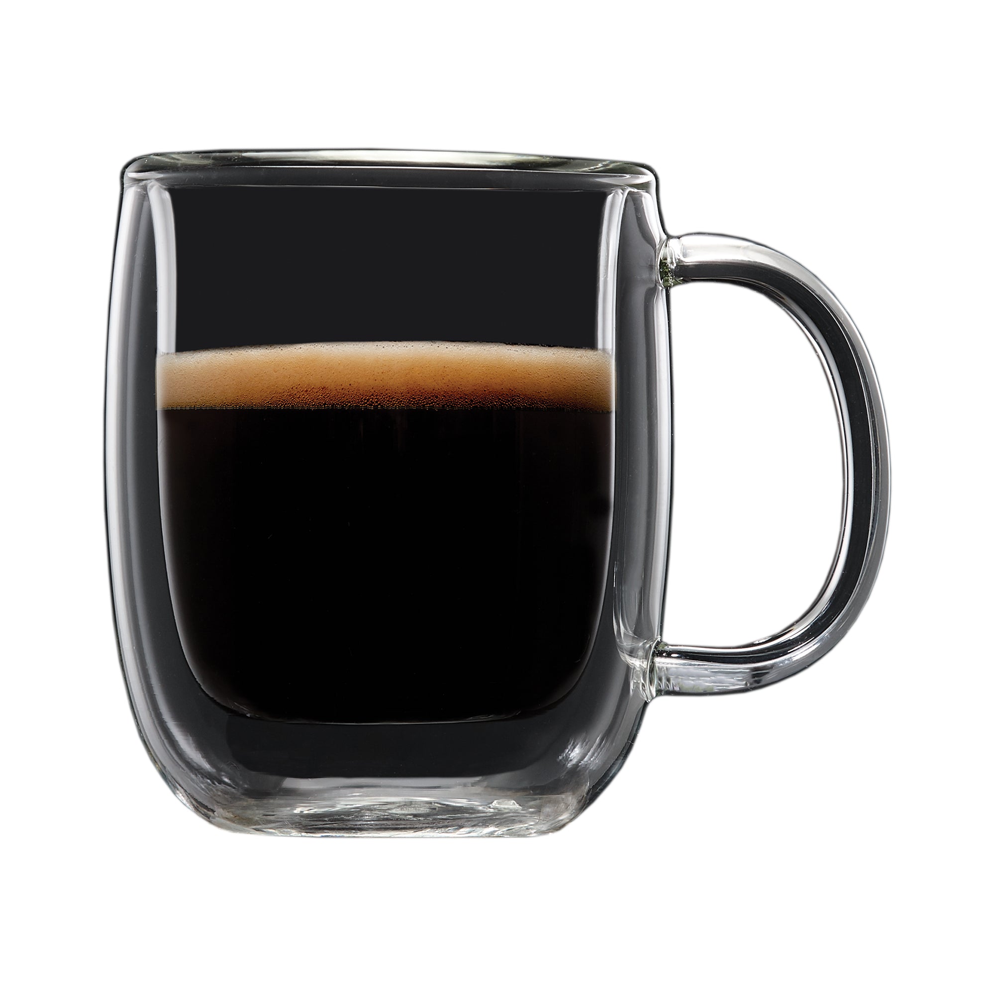 Ensemble de 2 tasses à double paroi 80ml