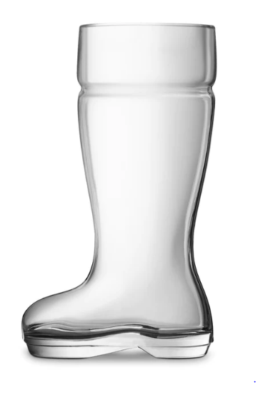 Verre à bière en forme de botte 1L