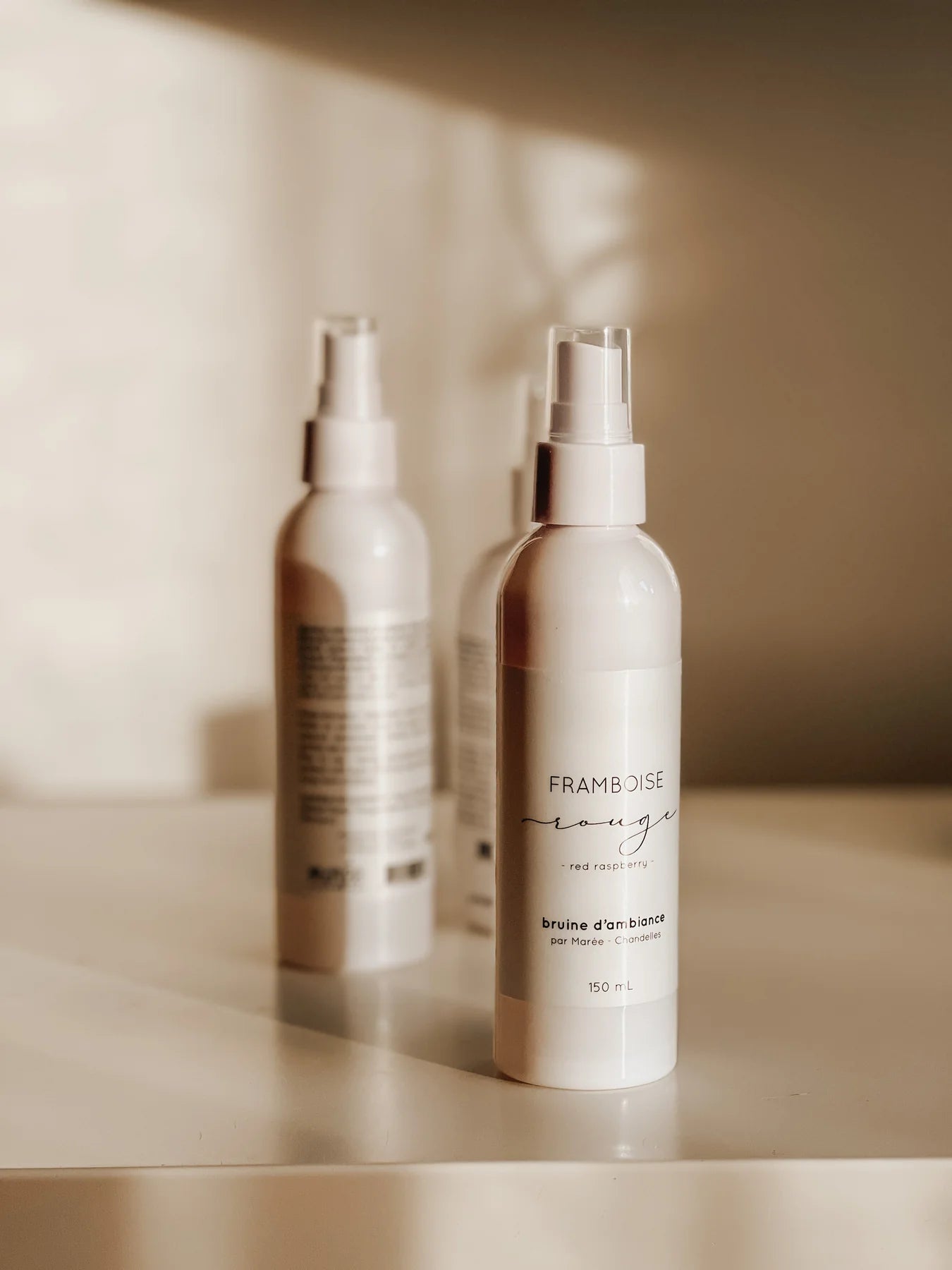 Bruine d'ambiance Framboise rouge 150 ml - Marée Chandelles