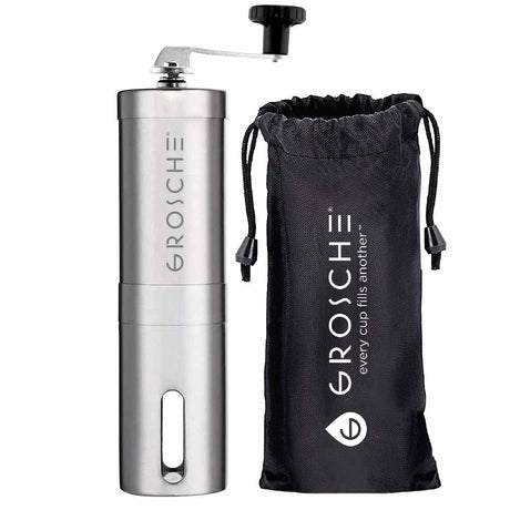 Mini moulin à café avec pochette de rangement - Grosche