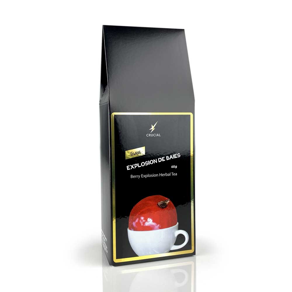 Tisane explosion de baies 60g - La maison du bleuet