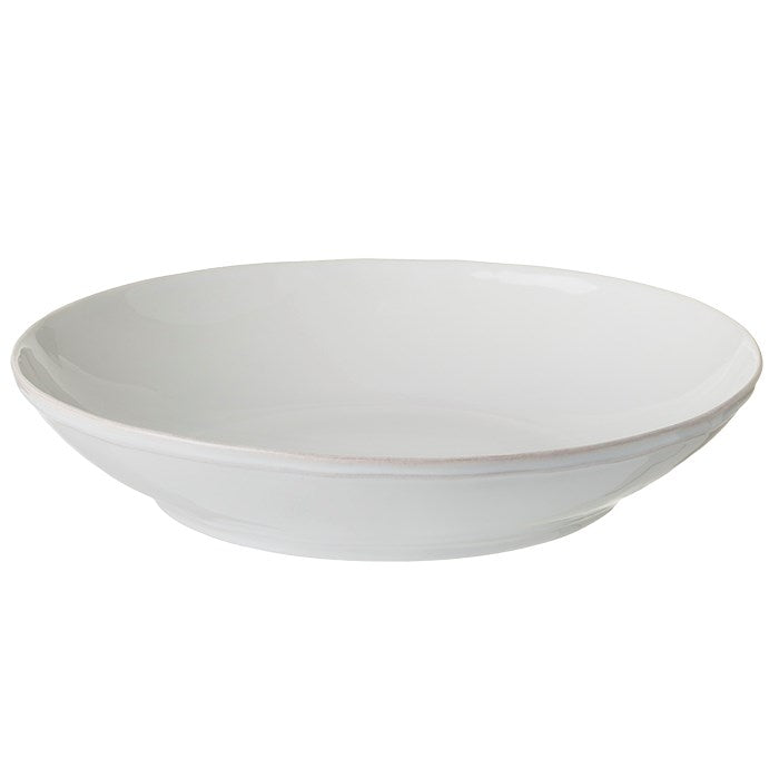White stoneware bowl 34cm