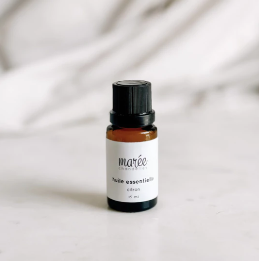 Lemon essential oil 15 ml - Marée Candles