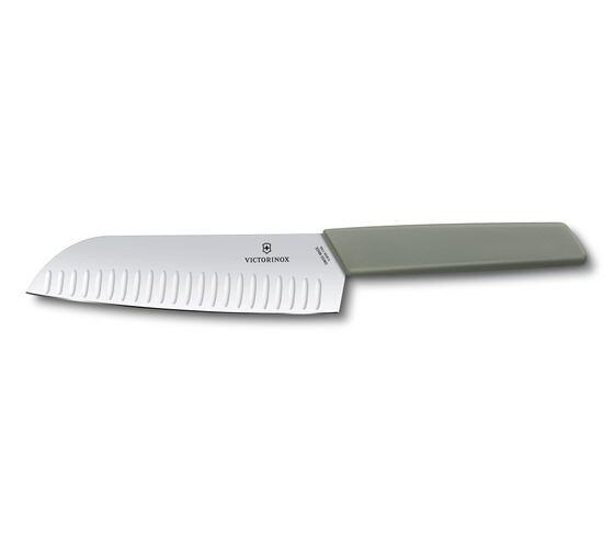 Couteau santoku moderne suisse 17cm olive - Victorinox