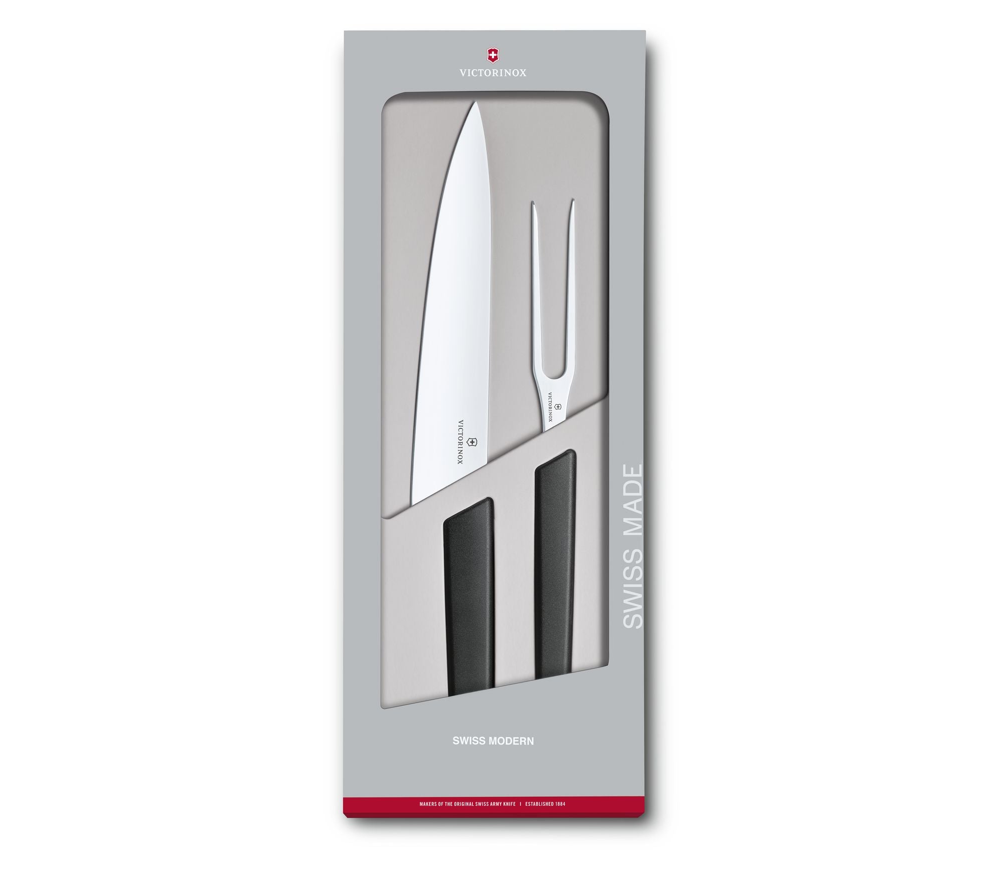 Ensemble couteau 22cm et fourchette 15cm - Victorinox