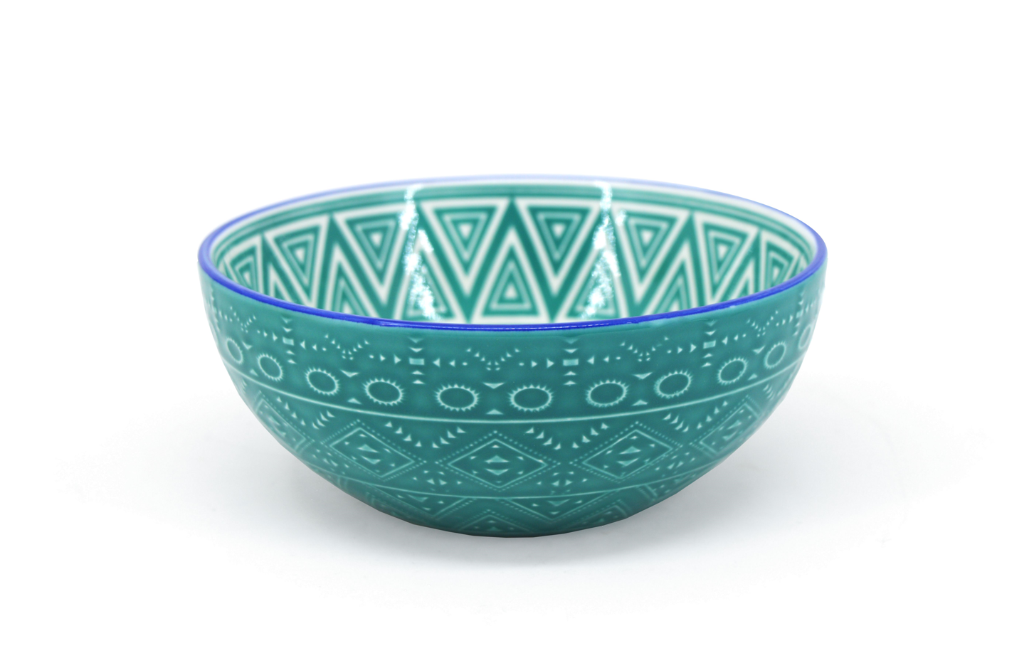 Bol Bohème turquoise 15 cm