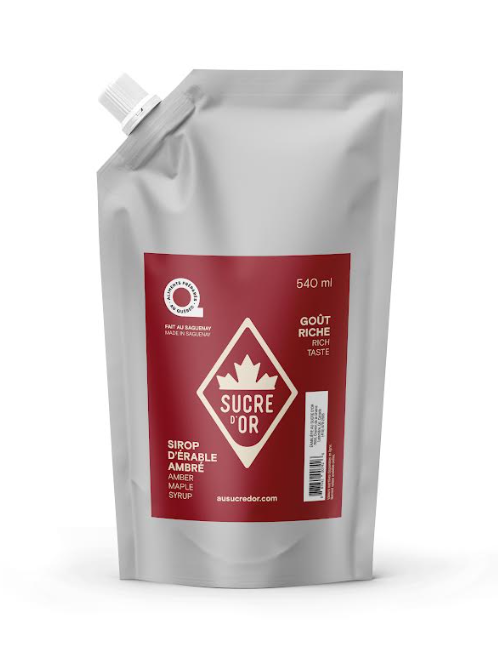 Maple Syrup 540ml - Golden Sugar