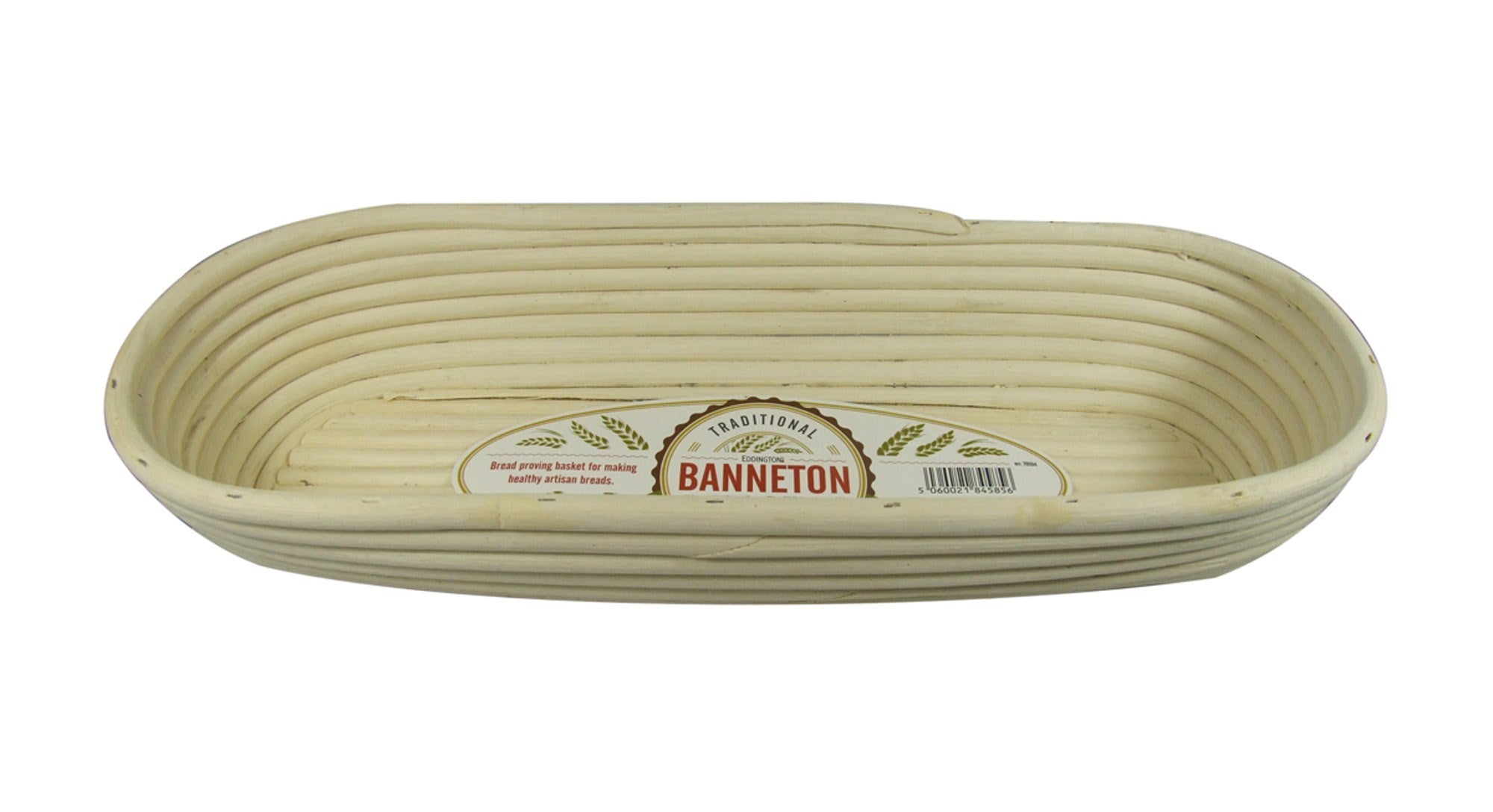Panier ovale pour pain Banneton 40x16cm