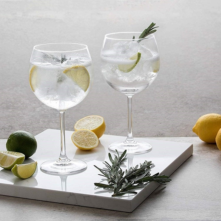 Set of 2 450ml gin glasses