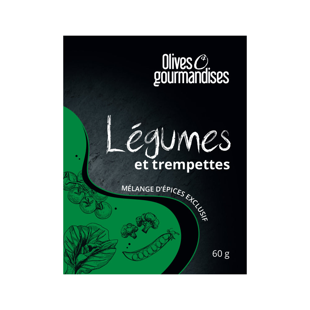 Épices légumes et trempettes 60g - Olives & Gourmandises