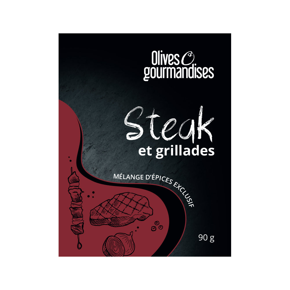 Épices steak et grillades 90g - Olives & Gourmandises