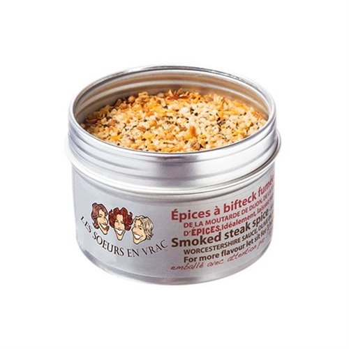 Épices à steak fumé 110 g - Les Soeurs en vrac