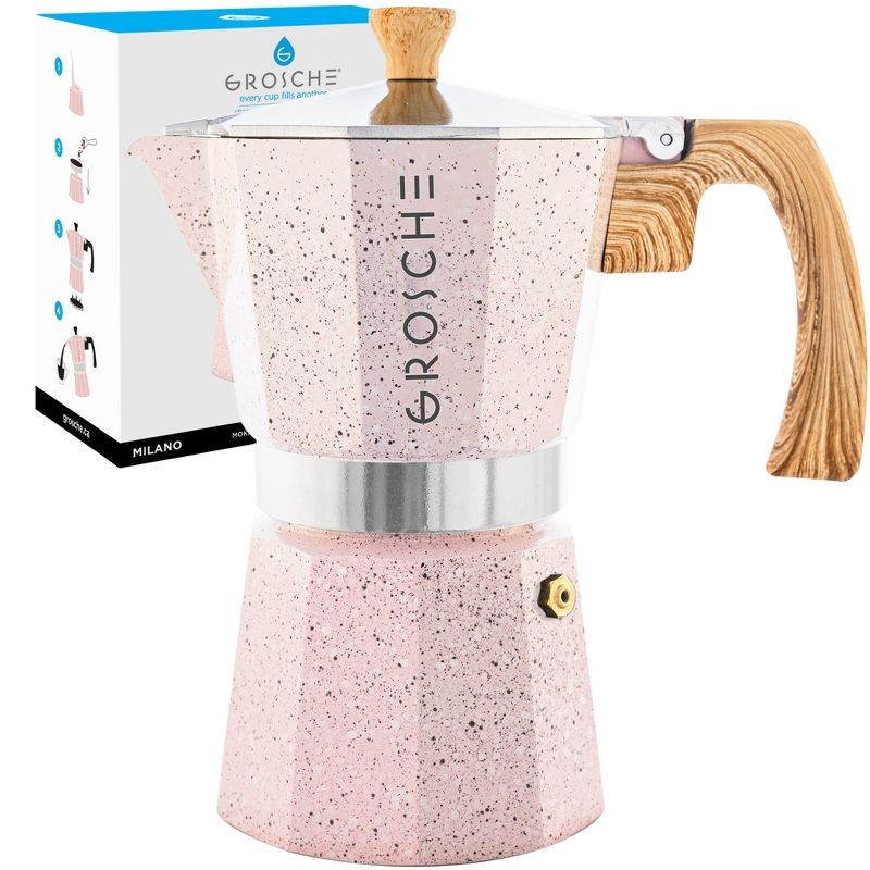 Cafetière à espresso Milano Rose - Grosche