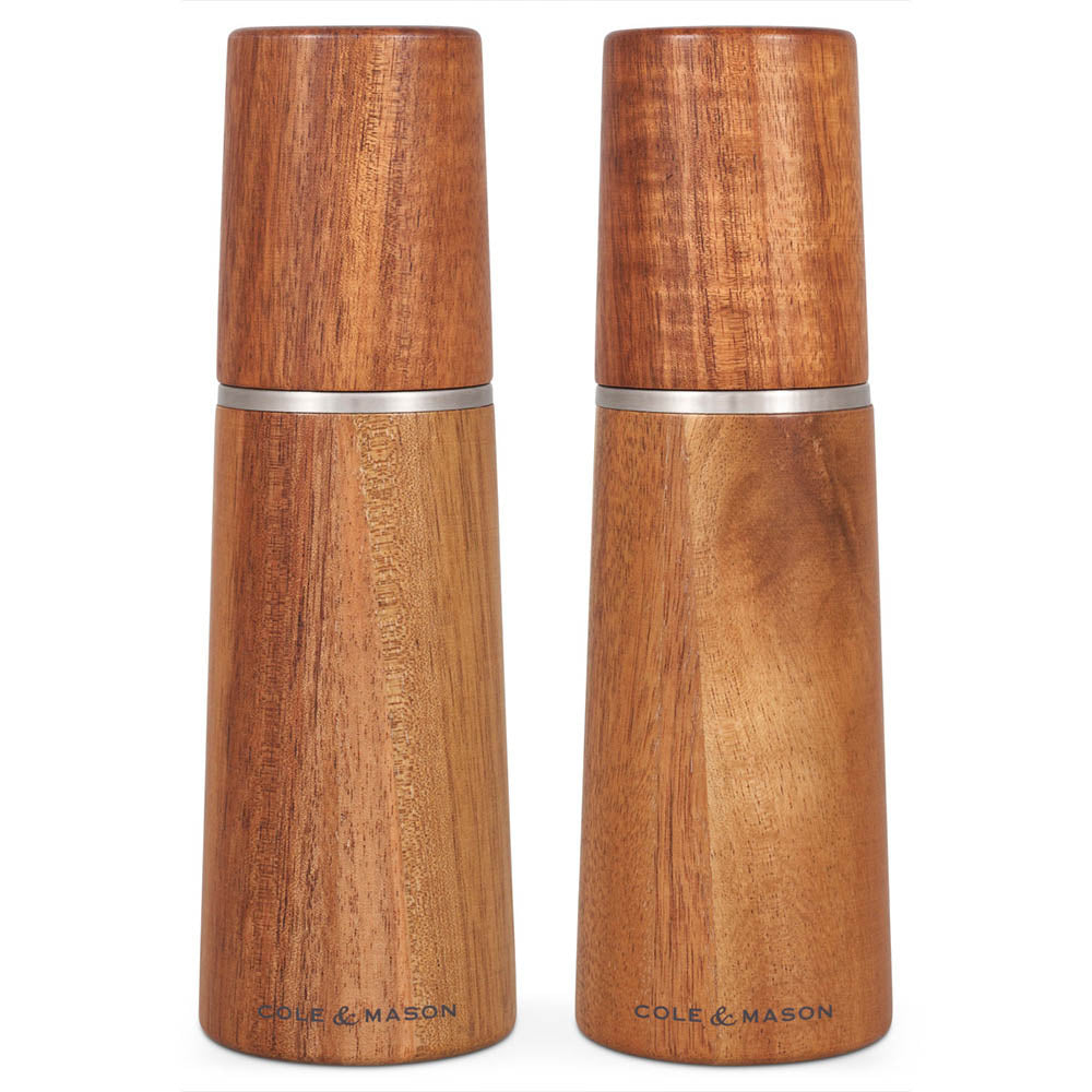 Ensemble de salière et poivrière en bois - Cole & Mason