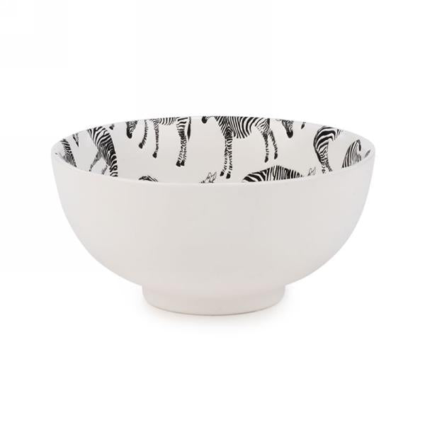 6in Zebra Bowl
