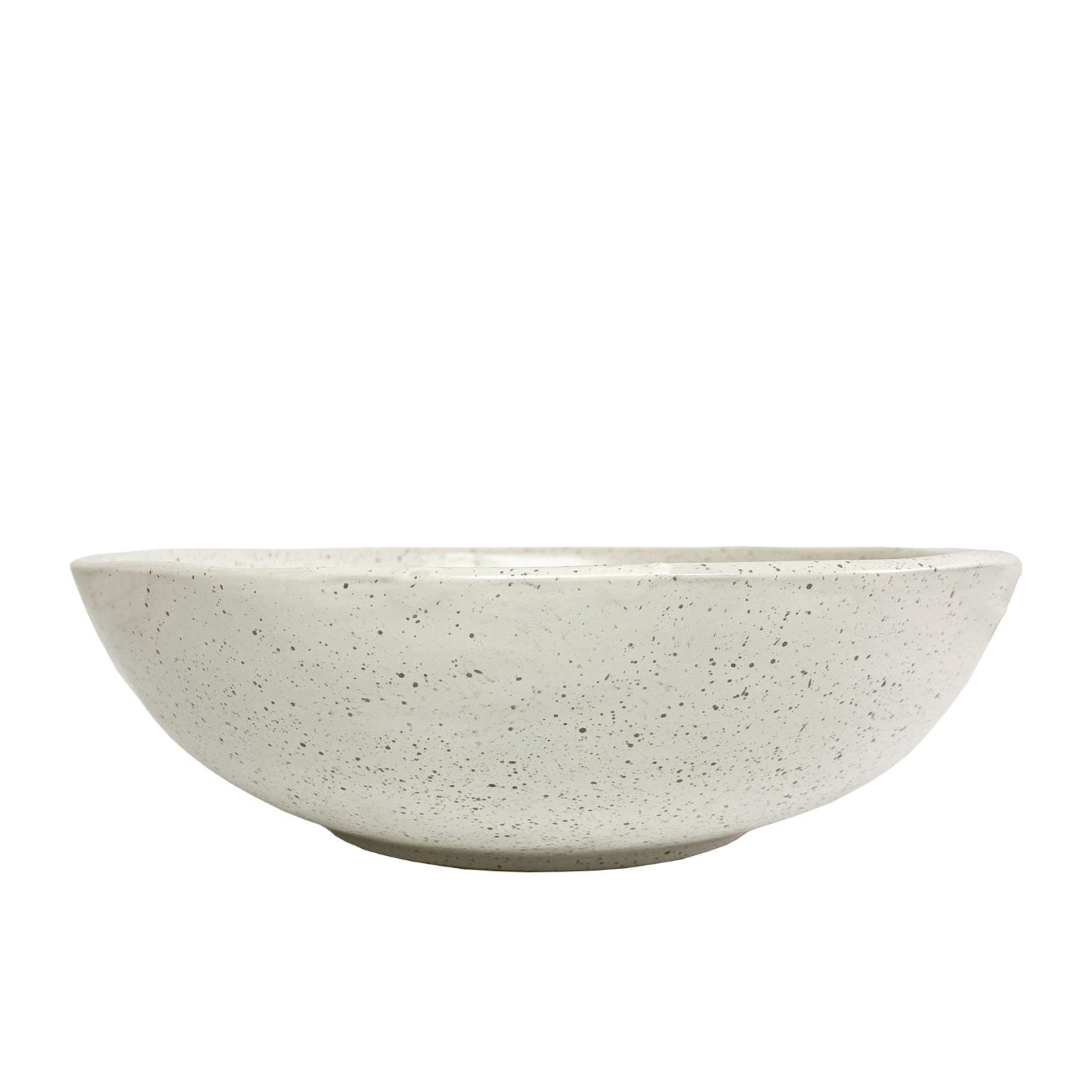 Sesame stoneware bowl 28cm