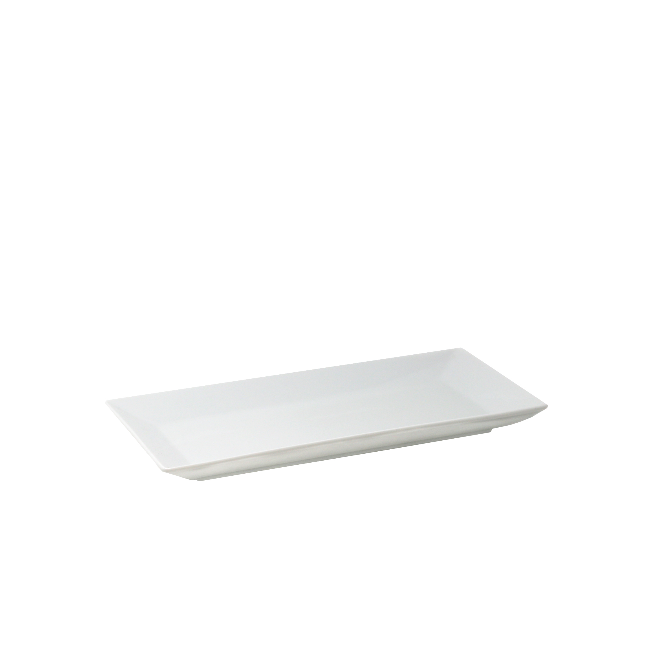 Rectangular White Plate 9 x 5 in