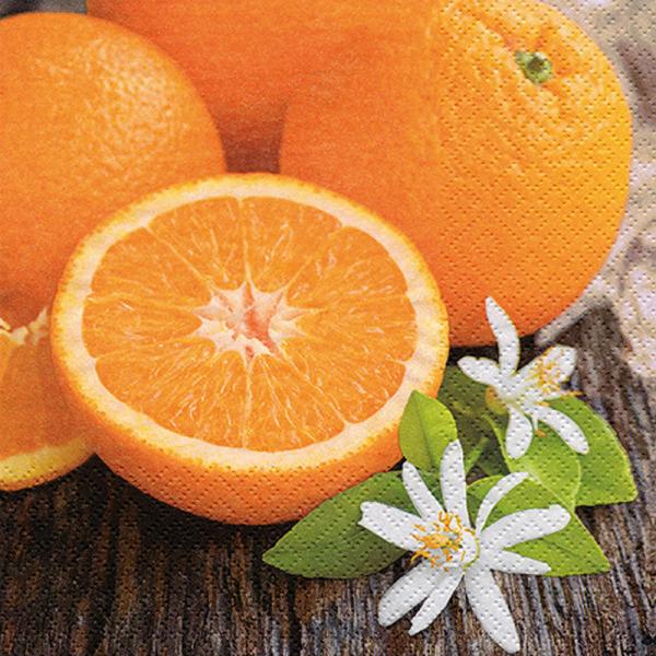 Ensemble de 20 napkins Oranges