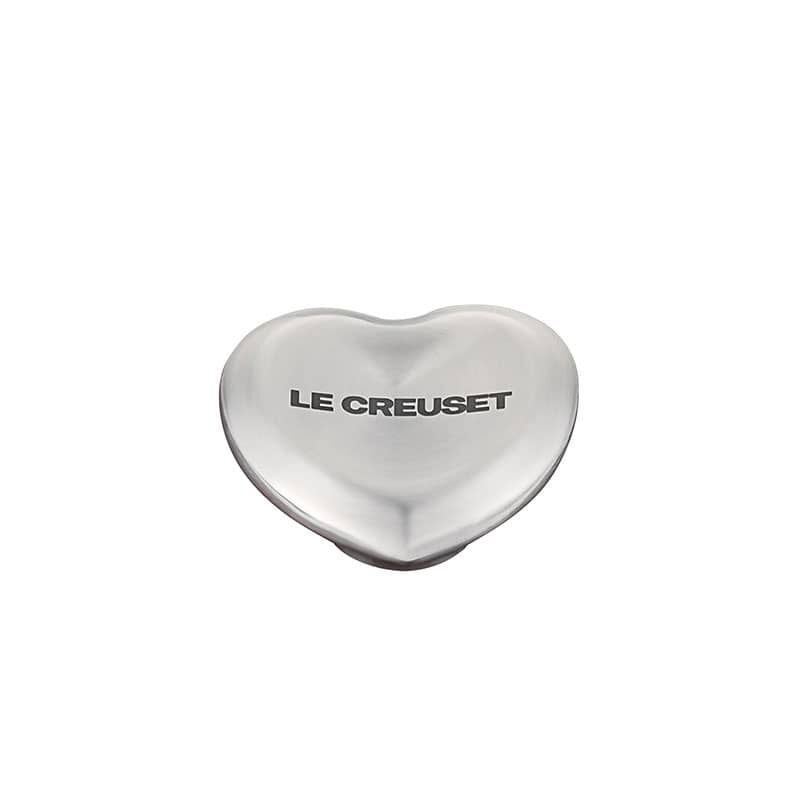 Bouton en cœur Argent - Le Creuset