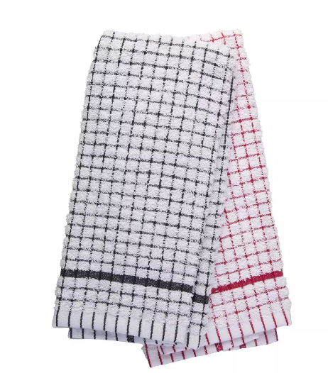 Ensemble de 2 linges à vaisselle