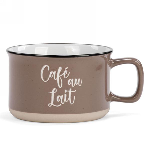 Tasse Taupe "Café au lait"